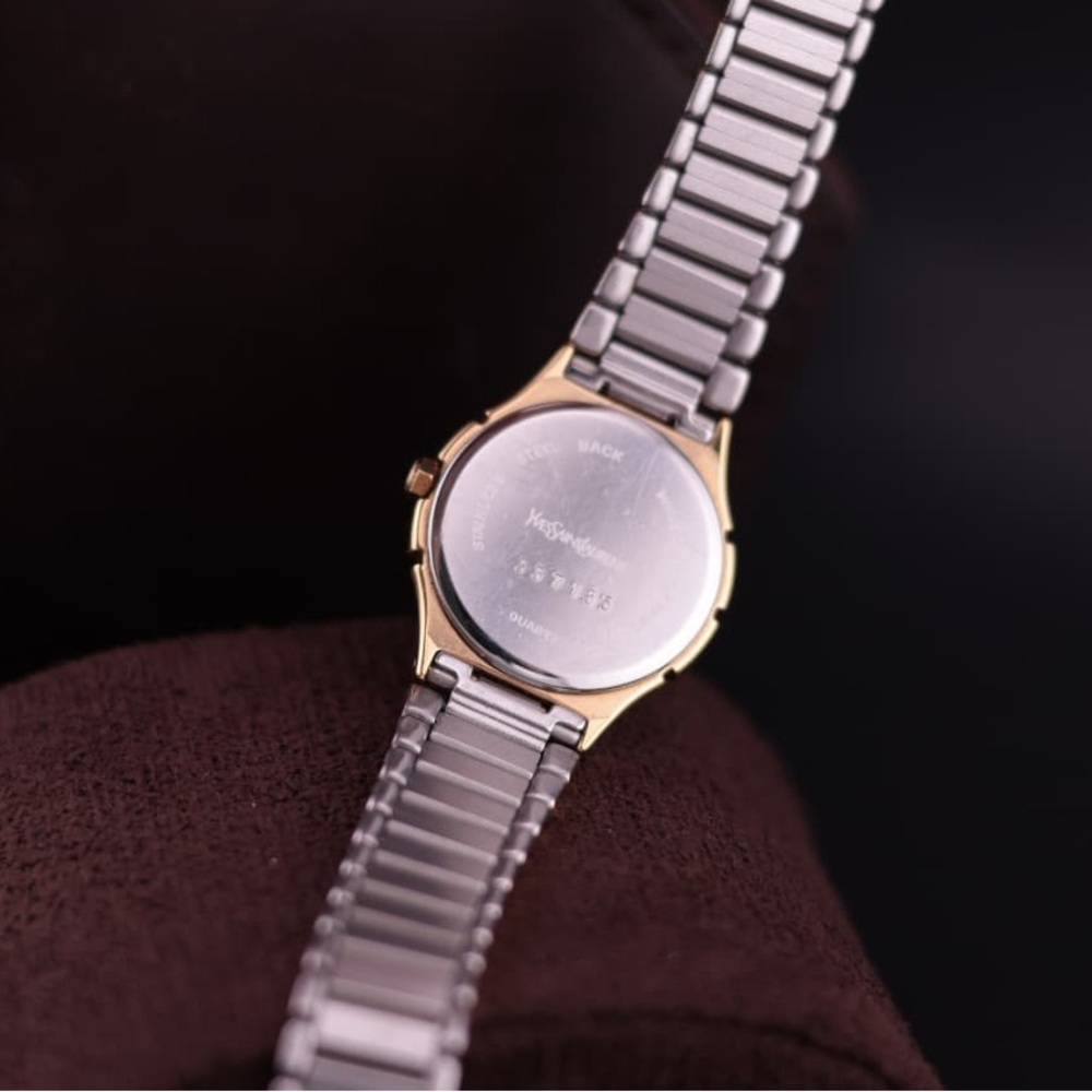 1990s YSL Women’s Two-Toned Watch - Picture 7 of 7